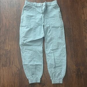 Women's Cropped Ankle Jeans in Light Blue